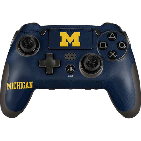 University of Michigan Blue Jersey PlayStation Scuf Vantage 2 Controller Skin